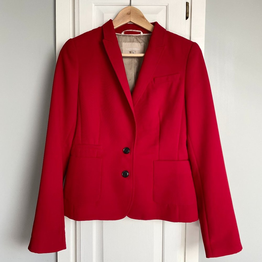 Banana Republic | Poppy Red Blazer